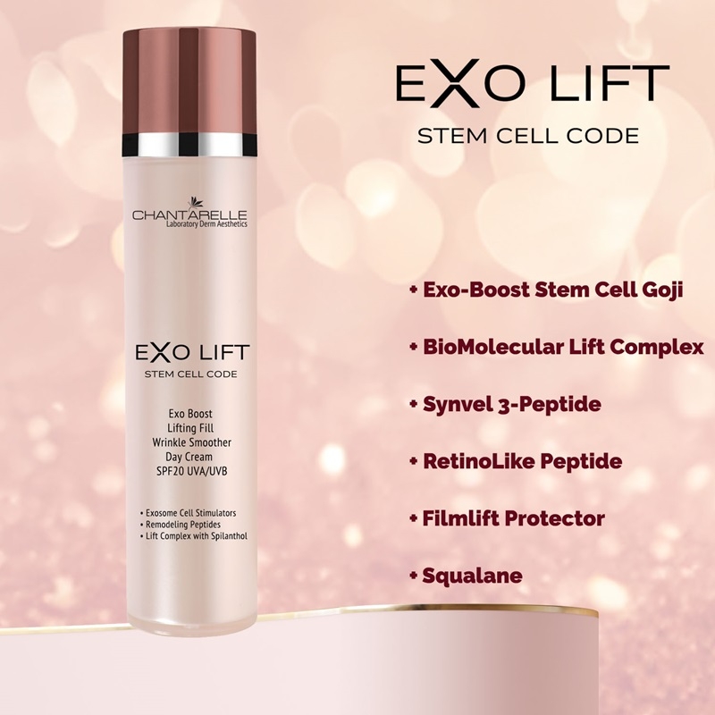 CHANTARELLE EXO LIFT EXO BOOST LIFTING FILL WRINKLE SMOOTHER DAY CREAM SPF 20 UVA/UVB 50ML, CD1483