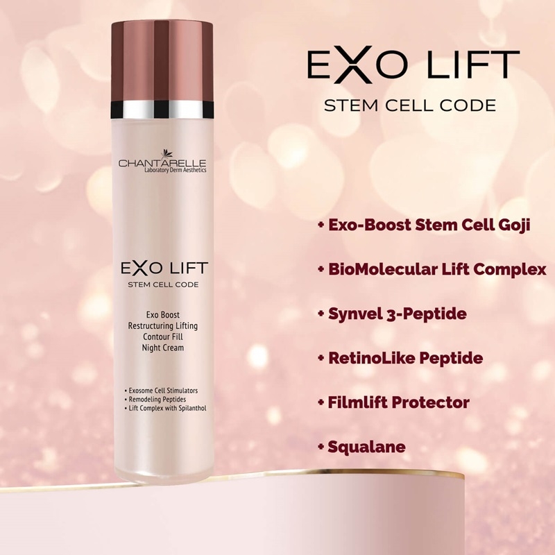 CHANTARELLE EXO LIFT EXO BOOST RESTRUCTURING LIFTING CONTOUR FILL NIGHT CREAM 50ML, CD1484
