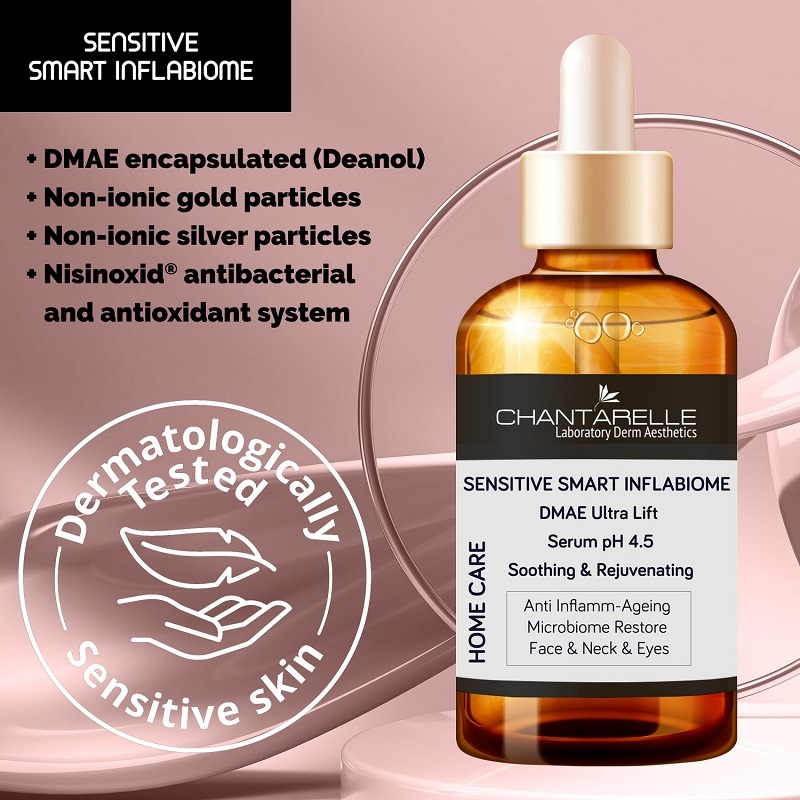 CHANTARELLE SENSITIVE SMART INFLABIOME ULTRA LIFTING SERUM PH 4.5 WITH DMAE 30ML, CD120730