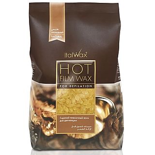 Ceara film elastica granulata naturala ItalWax punga 1kg, ITW005