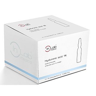 Fiole Sterile Microneedling Acid Hialuronic 1% Inlab Medical cutie 30 x 2ml, INLABMED003 