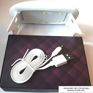 AURORA MINI LAMPA LED UV 6W ETB NAILS, EN00152