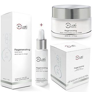 PACHET SER + CREMA CU ACID HIALURONIC INLAB MEDICAL, INLABMED016